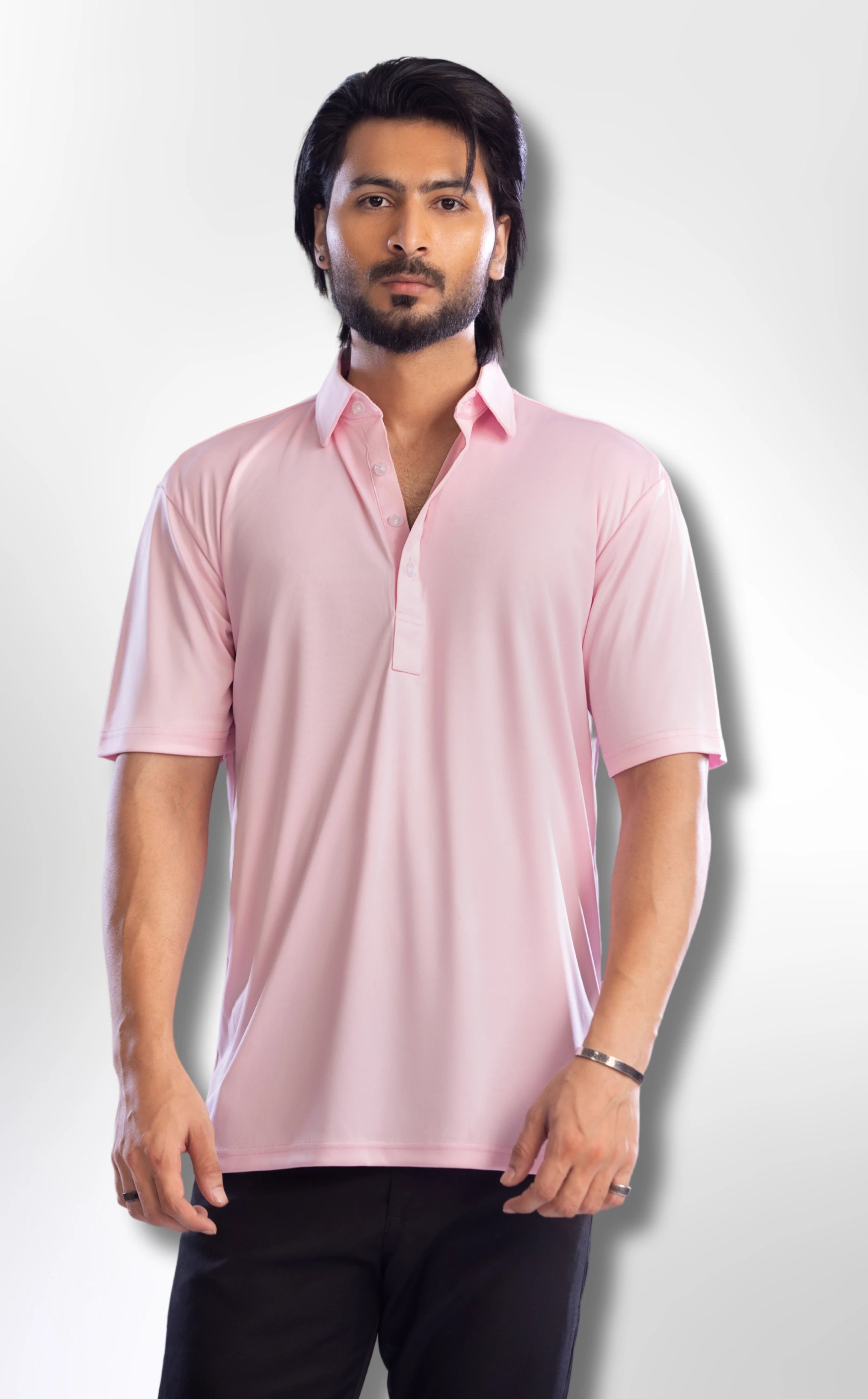 Oxford Spread Collar Pink