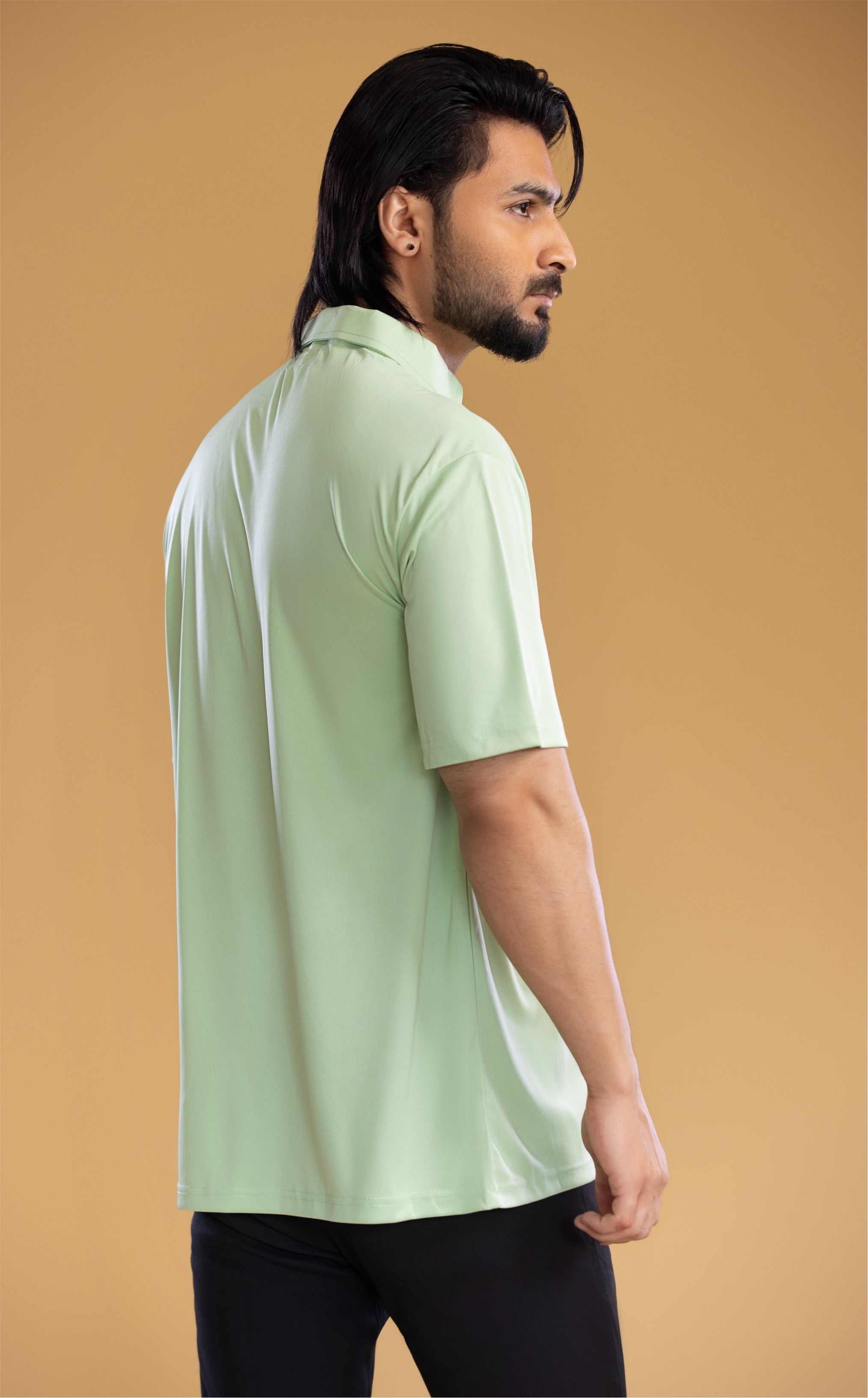 Dressy Polo Oxford Light Green