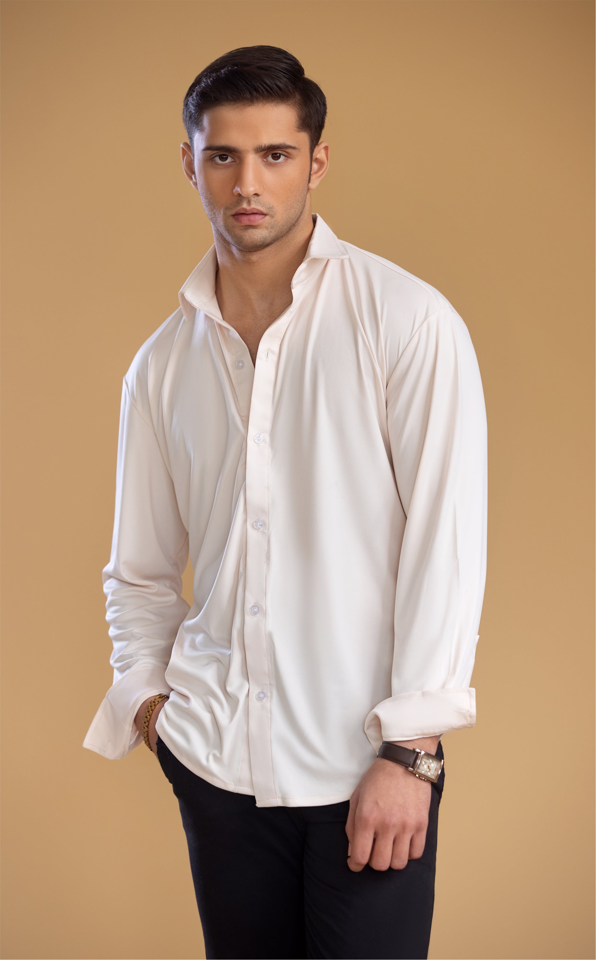 Best white long sleeve shirt for men